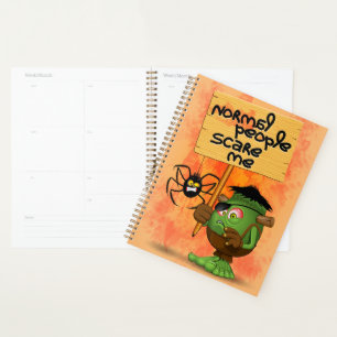 Agenda 'Gente normal me asusta' Humorístico Frankenstein