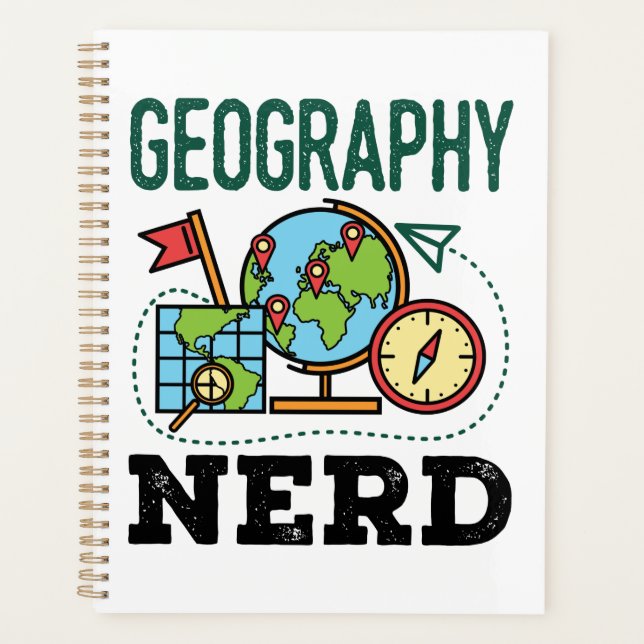 Agenda Geografía Nerd (Anverso)