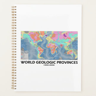Agenda Geología del Mapa Mundial de las Provincias Geológ