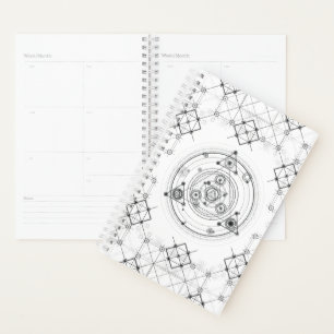 Agenda Geometría sagrada y patrón de alquimia geométri