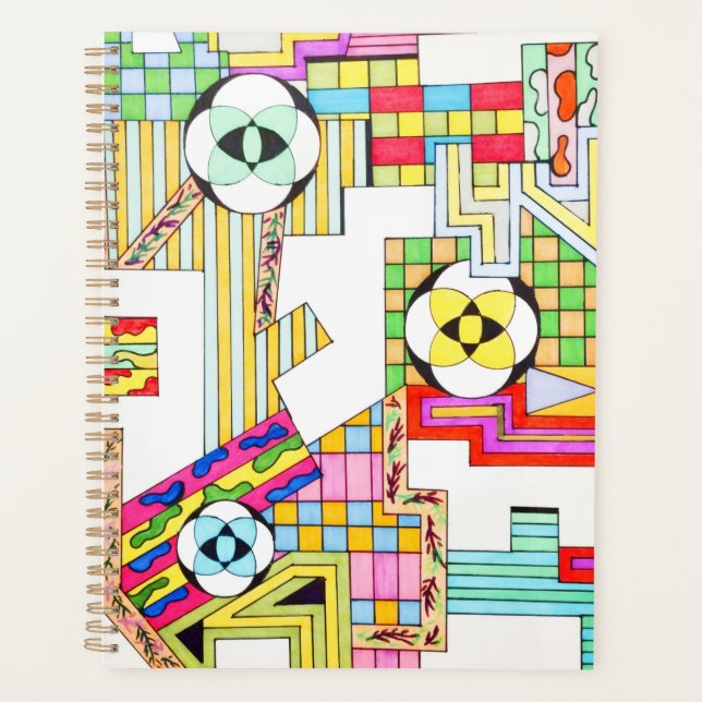 Agenda Geometric Patterns (Anverso)