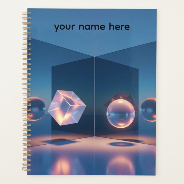 Agenda Geometric Reflection Planner (Anverso)