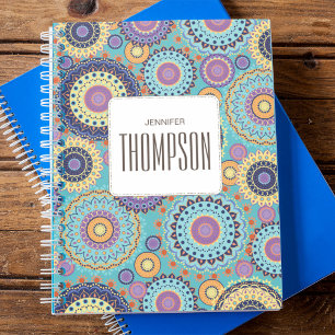 Agenda Geométrica personalizada de color moderno