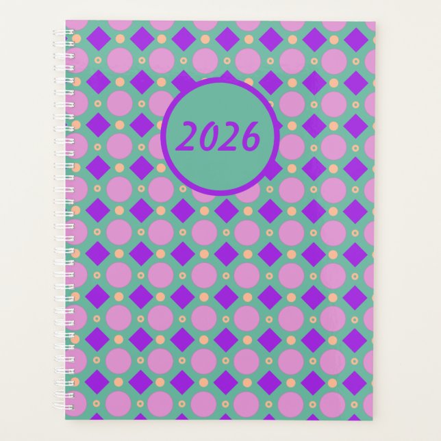 Agenda Geometrical Medley (Anverso)