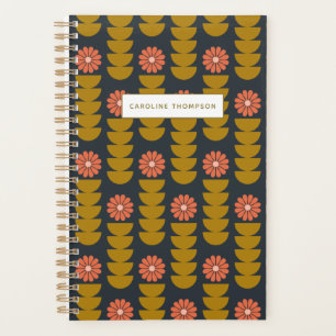 Agenda Geométrico Botánico Audaz Personalizado