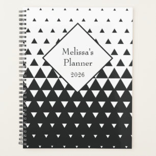 Agenda Geométrico Moderno Personalizado 2026