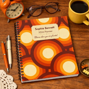 Agenda Geométrico Retro