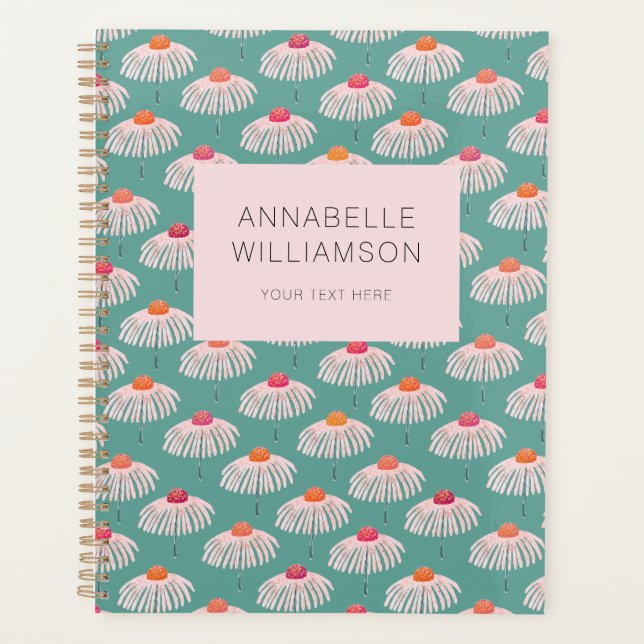 Agenda Gerbera Daisy Floral (Anverso)