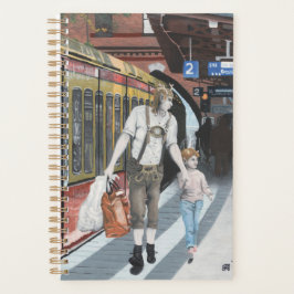 Agenda Germán Elf Berlin Tren Trip Fantasy Art Planner