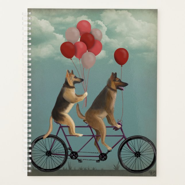Agenda German Shepherd Tandem (Anverso)