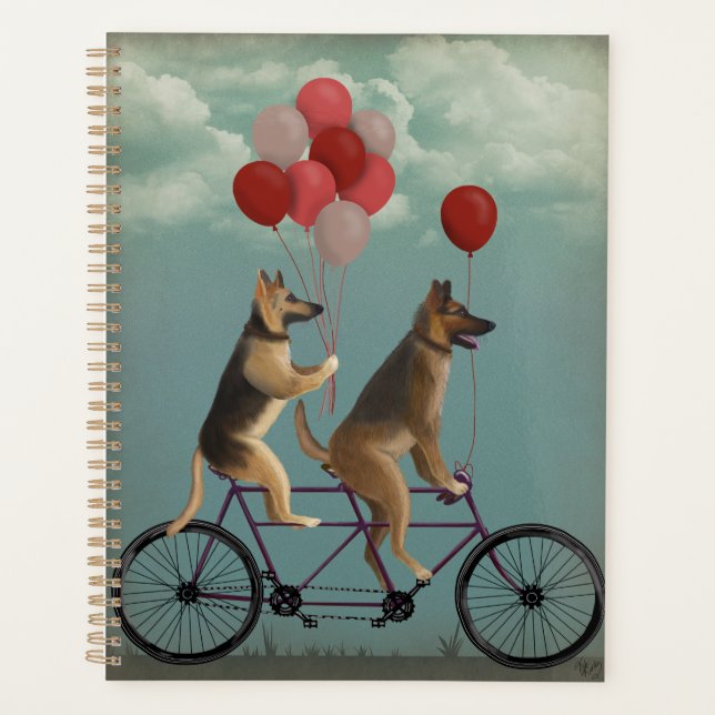 Agenda German Shepherd Tandem (Anverso)