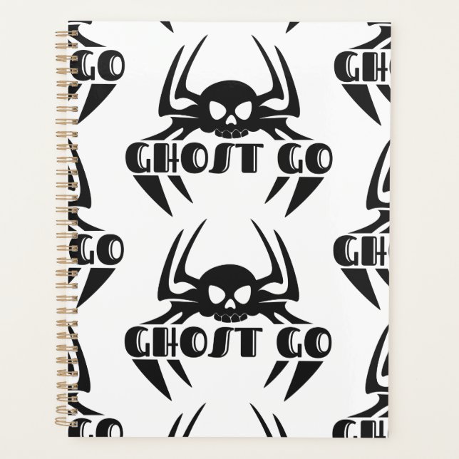 Agenda Ghost Go Spooky Season (Anverso)