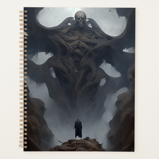 Agenda Giant Demon Creature Oscuro Horror (Anverso)
