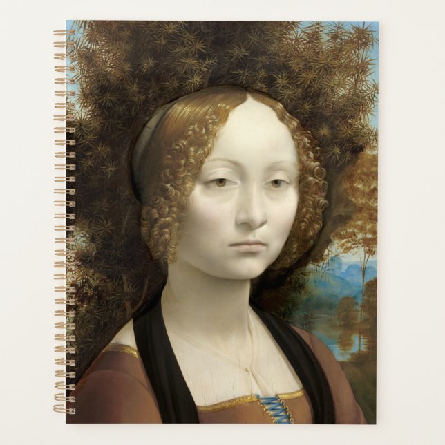 Agenda Ginevra de' Benci Leonardo da Vinci (Anverso)