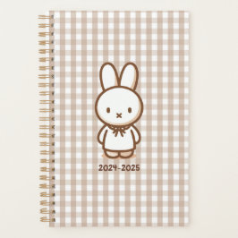 Agenda Ginggham latte