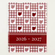 Gingham Rojo de Ohio