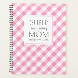 Agenda Gingham Super Homeschoa Mamá