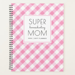 Agenda Gingham Super Homeschoa Mamá