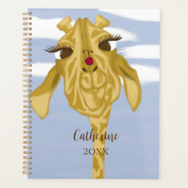 Agenda Giraffe Cuidada Y Colorida