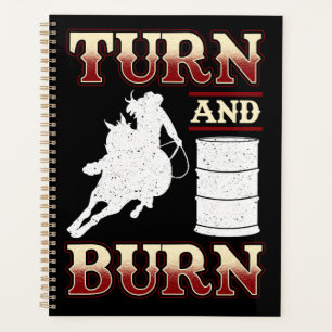 Agenda Girar y quemar Carreras de barril