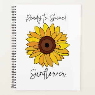 Agenda Girasol Listo Para Brillar Girasol