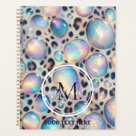 Agenda Girly Opal Leopard Print Office School