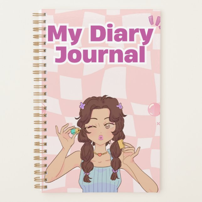 Agenda Girly Vibes Planner  (Anverso)