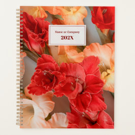Agenda Gladiolos vibrantes y coloridos