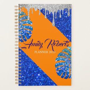 Agenda Glam de lujo Holográfico Purple Purpurina