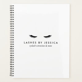 Agenda Glam Eyelashes Libro de Citas Clásico