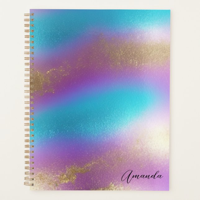 Agenda Glam iris irlandés (Anverso)