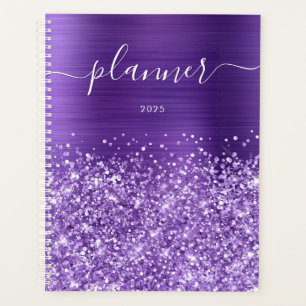 Agenda Glamor Amethyst Púrpura Brillante 2025