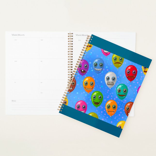 Agenda Globos Fun Monster Face (Subido por el creador)