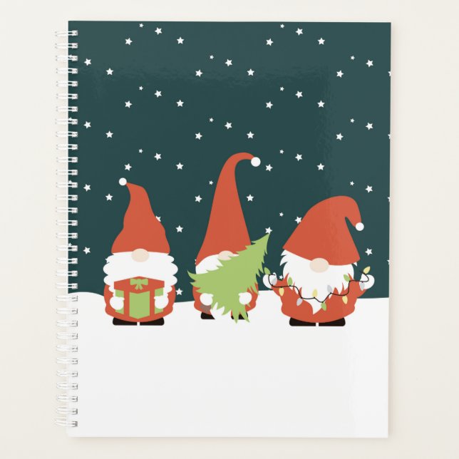 Agenda Gnomos de Navidad (Anverso)