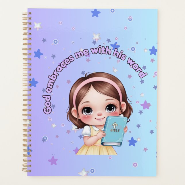 Agenda God embraces me with his word  (Anverso)