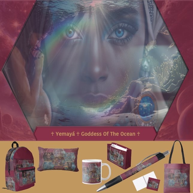 Agenda Gods and Goddess Of Water (Get the full “Gods + Goddesses Of Water” collection: https://bit.ly/OurAncestorsZazzle.)
