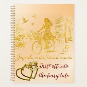 Agenda GoldAmsterdam Abstract Romántico Vintage PaseoCicl