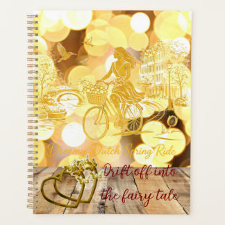 Agenda GoldAmsterdam Abstract Romántico Vintage StreetRid