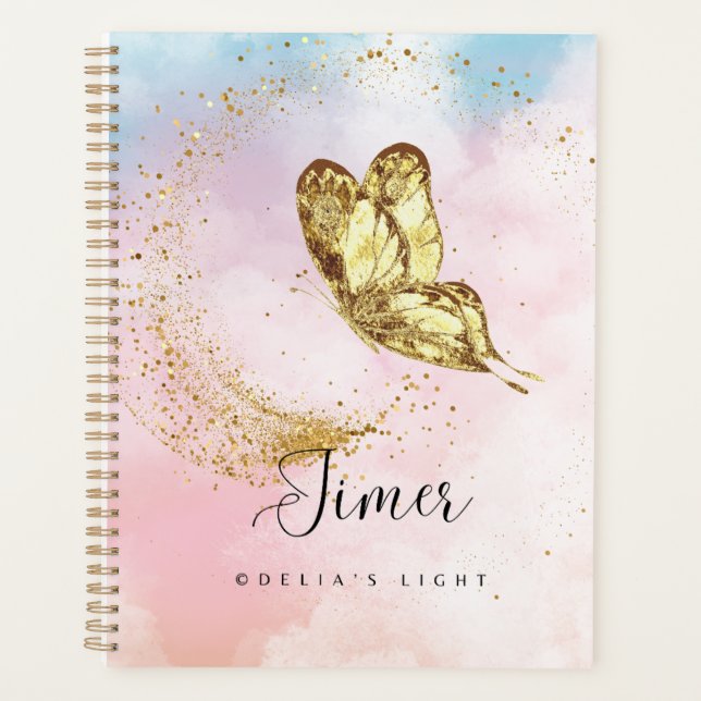 Agenda Golden Butterfly  (Anverso)
