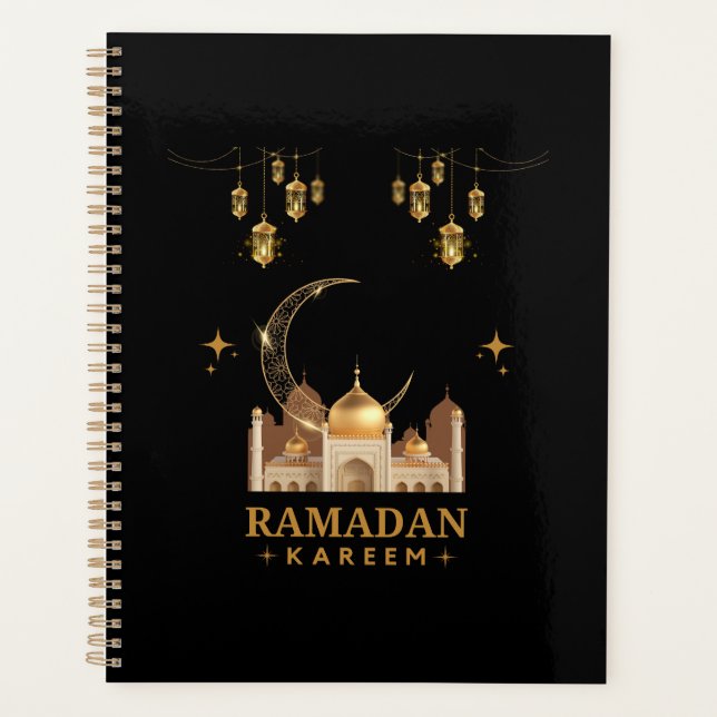 Agenda Golden Floral Ramadan Kareem Celebration (Anverso)