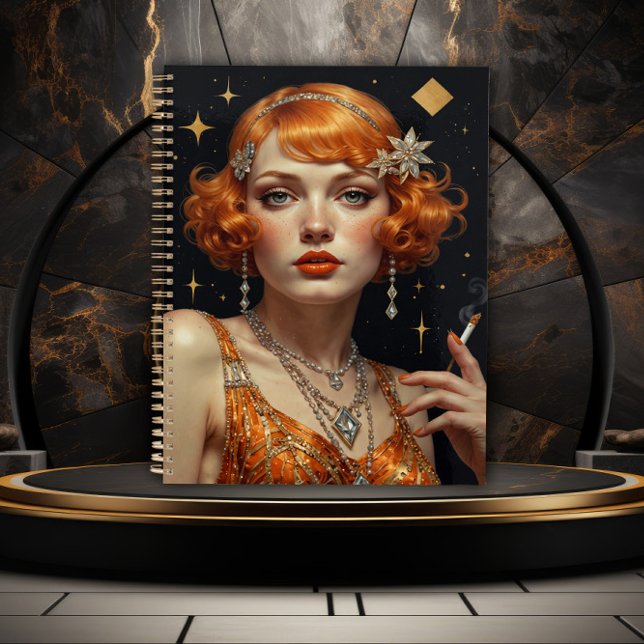Agenda Golden Gatsby Glamour Art Deco (Subido por el creador)