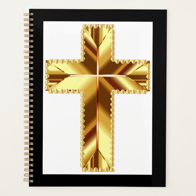 AGENDA GOLDEN HOLY CROSS (Anverso)
