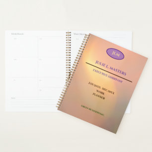 Agenda Golden Yellow Work Corporate Business Executive