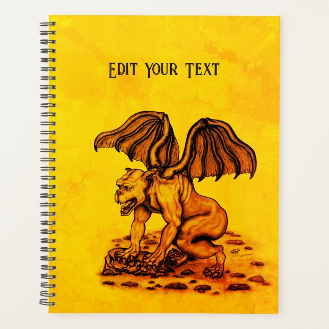 Agenda Golem Gargoyle (Anverso)
