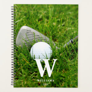 Agenda Golf Club y Ball Personalizado