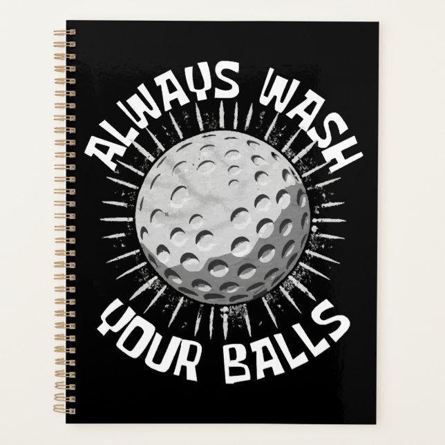 Agenda Golf divertido (Anverso)