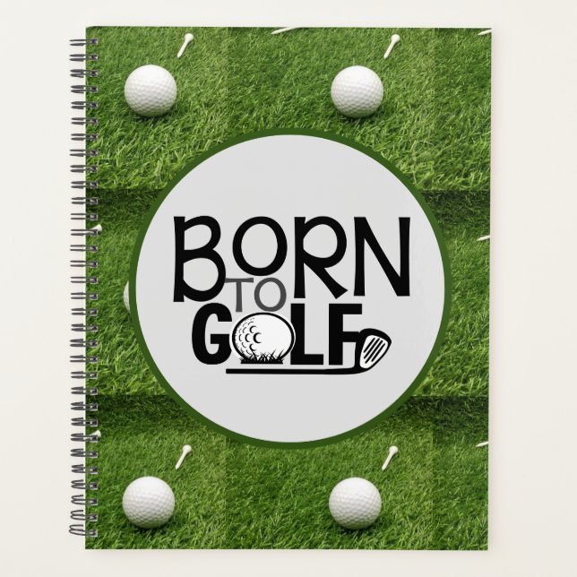 Agenda Golf Nacido para golf   (Anverso)