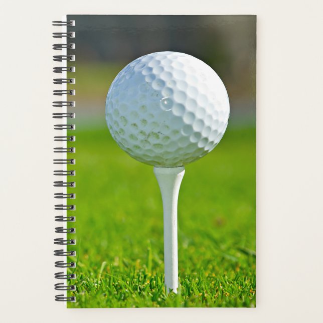 Agenda Golf Planner Golf Player Coach Golfer Sports Fans (Anverso)