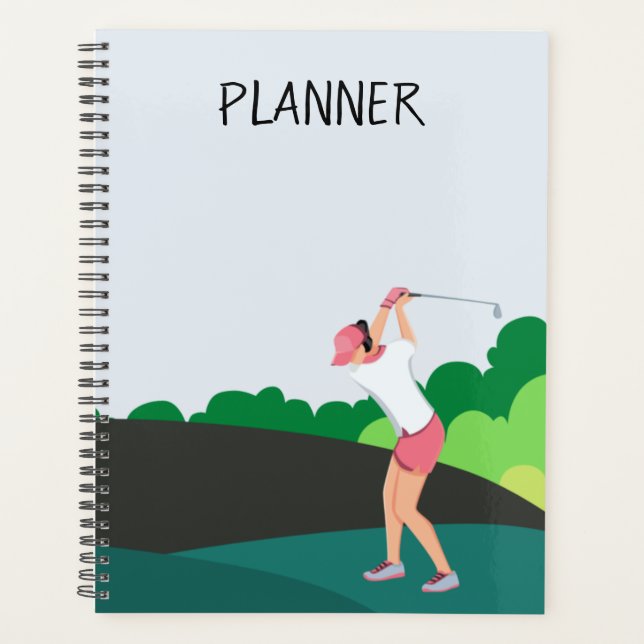 Agenda Golfer es golfista para Lady Mujer  (Anverso)