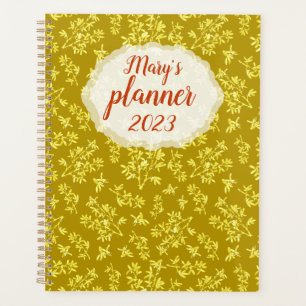 Agenda Goro de espina negra personalizado